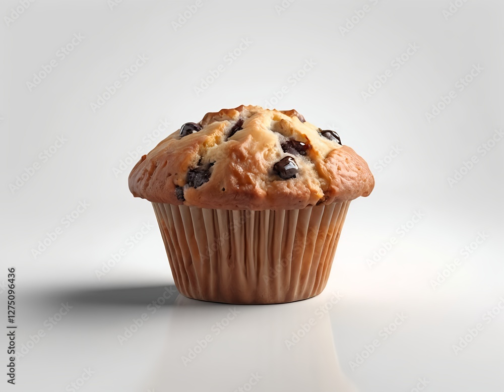 Delicious Chocolate Chip Muffin Delicious Chocolate Chip Muffin