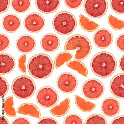 Grapefruit Slices Pattern