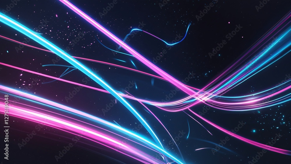 Fototapeta premium abstract glowing background