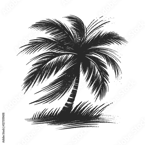 palm tree silhouette