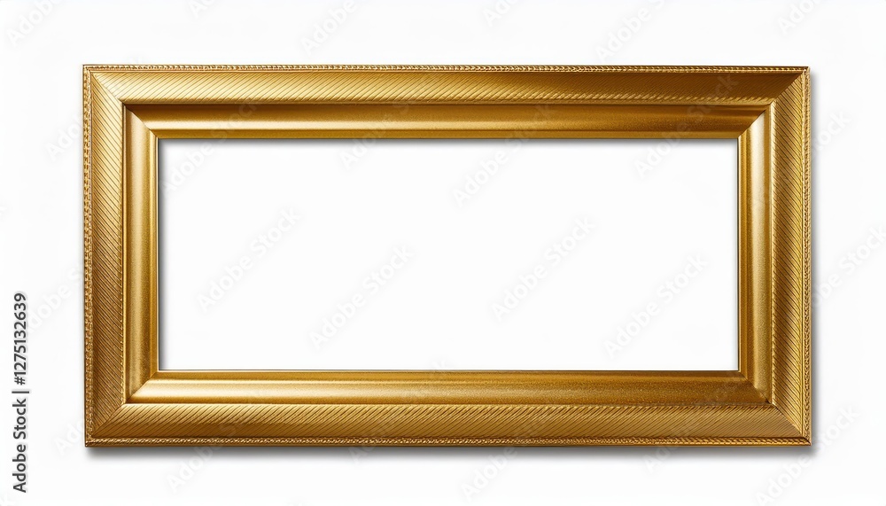 Elegant Goldframed Minimalist Artwork Transparent PNG Showcasing a 3D Gilded Rectangle Frame, Perfect for Digital Art and Modern Home Decor Elegant Goldframed Minimalist Artwork Transparent PNG Showcasing a 3D Gilded Rectangle Frame, Perfect for Digital Art and Modern Home Decor