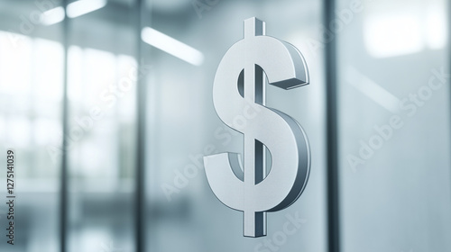 The Dollar Sign: A gleaming...