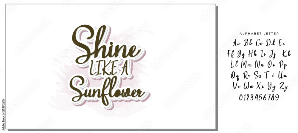 Shine Like A Sunflower SVG Design Vector File Shine Like A Sunflower SVG Design Vector File