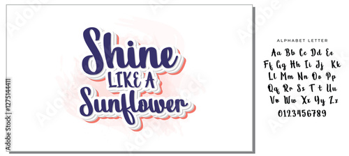 Shine Like A Sunflower SVG Design Vector File