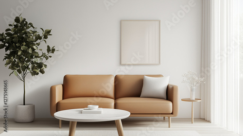 Modern Living Room: A minim...
