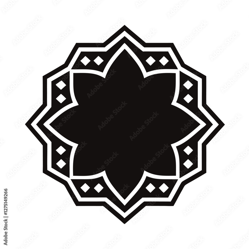 black and white star vector illustration black and white star vector illustration