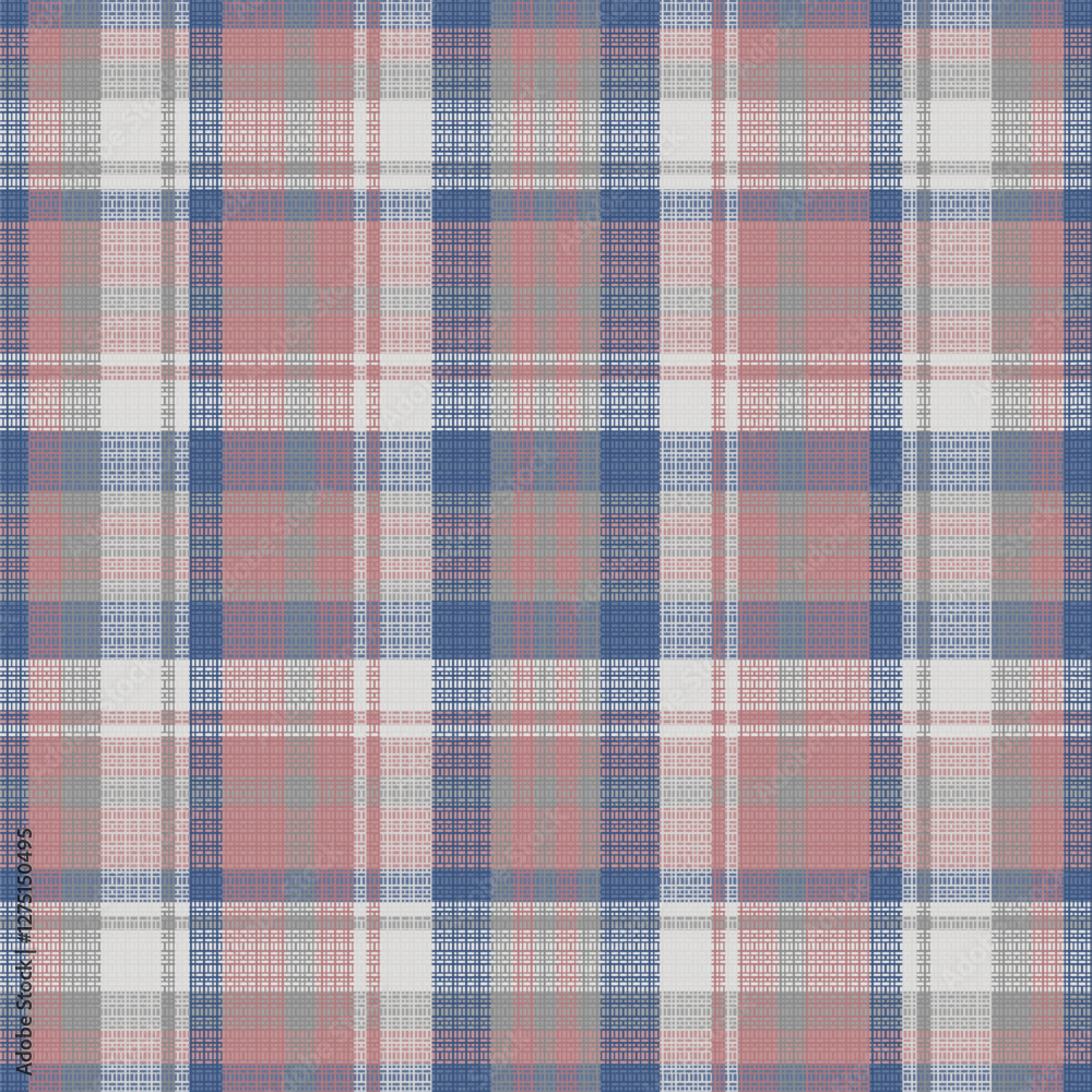 Tartan plaid pattern with texture. Tartan plaid pattern with texture.