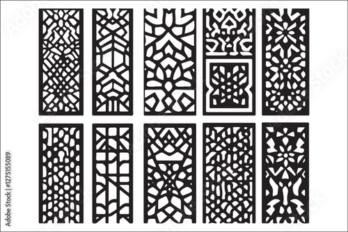 Intricate Geometric Laser Cut Panel