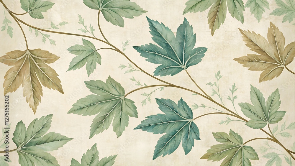 seamless pattern with leaves seamless pattern with leaves