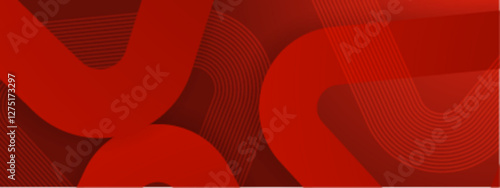 dynamic red background with abstract curved lines, suitable for vibrant and modern design projects. Perfect for digital art or branding materials.