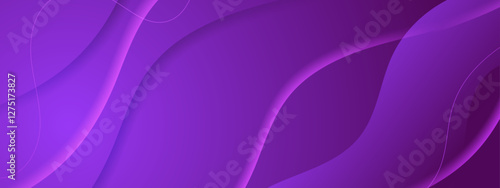 Purple modern abstract background waves design for presentation design, covers, posters, and digital art projects
