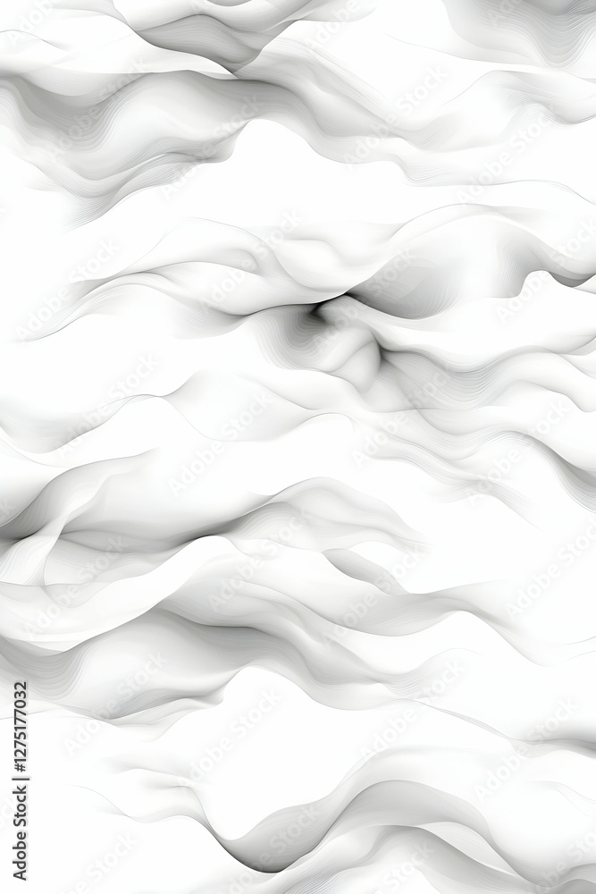 Obraz premium Abstract white wave texture background