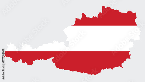 image of Austria Map with Geography of austria Region, Exploring Austria by Map