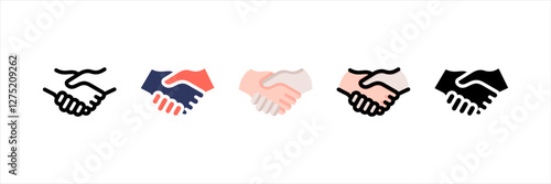 Agreement Multistyle Icon Set