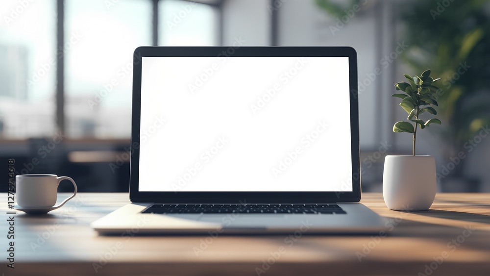 Laptop screen mockup Laptop screen mockup
