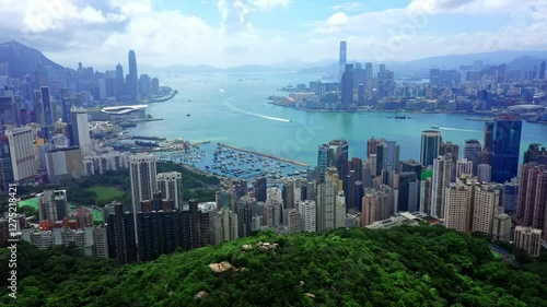 Wallpaper Mural Hong Kong Timelapse of Hong Kong city at night Torontodigital.ca