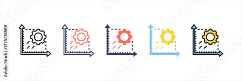 Measurement Multistyle Icon Set