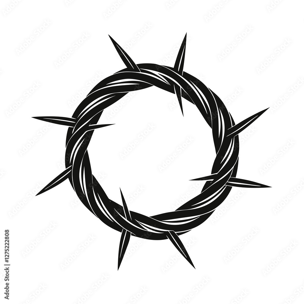 Obraz premium Jesus Christ head icon 
