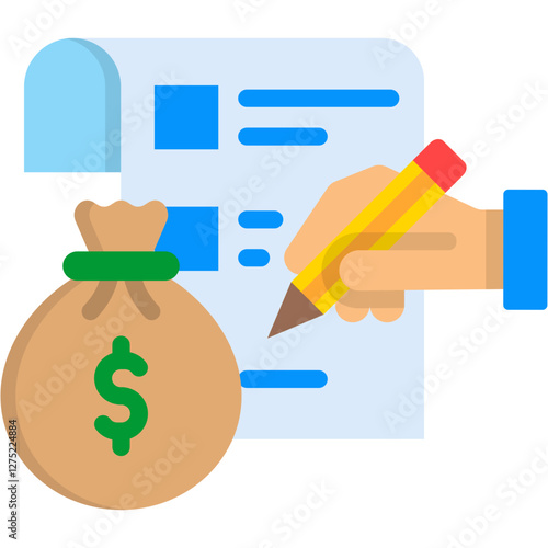 Grant Writing Icon