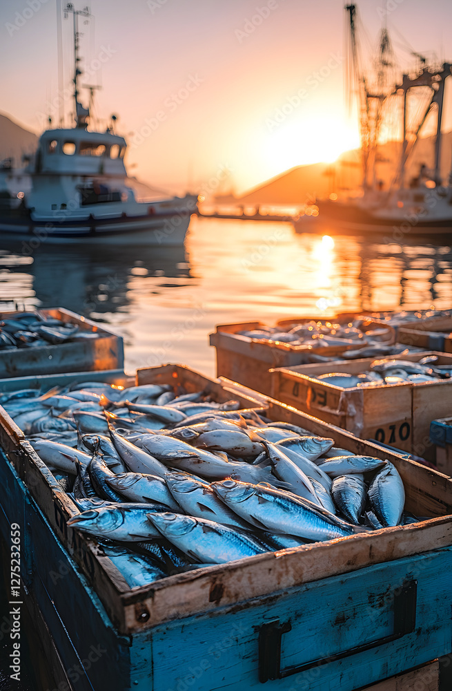 basket of fresh sardines on the water basket of fresh sardines on the water