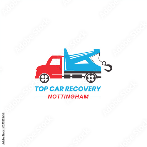 Top Car Recovery logo Design