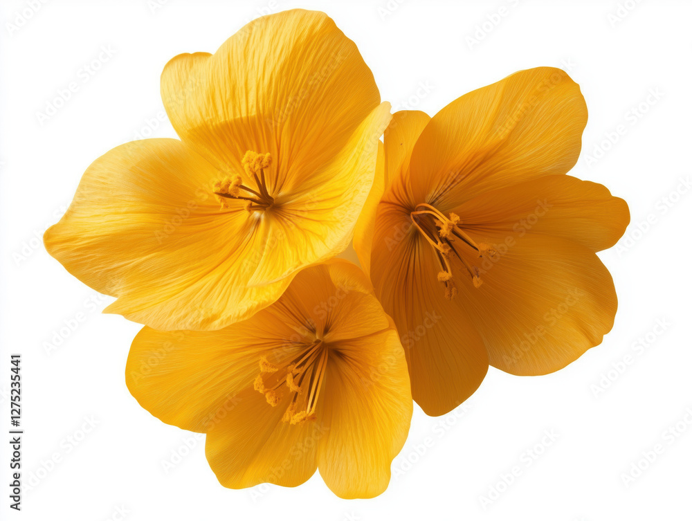 Fototapeta premium Stunning Vibrant Yellow Flowers Transform Landscapes with a Cheerful Burst of Color, Adding Warmth and Joy to Gardens and Outdoor Spaces