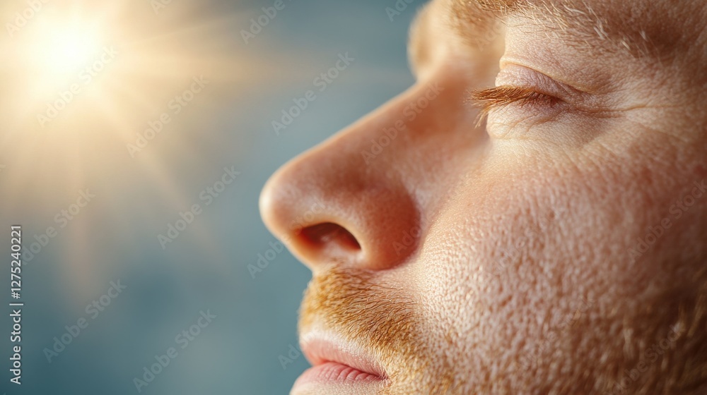 Radiant Beam of Light Shining Down on Person Meditating, Symbolizing Inner Peace and Alignment with Life’s Purpose in a Serene Atmosphere Radiant Beam of Light Shining Down on Person Meditating, Symbolizing Inner Peace and Alignment with Life’s Purpose in a Serene Atmosphere