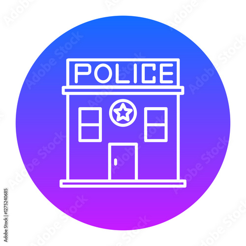 Police Station Icon