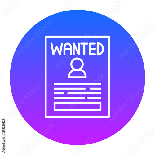 Wanted Icon