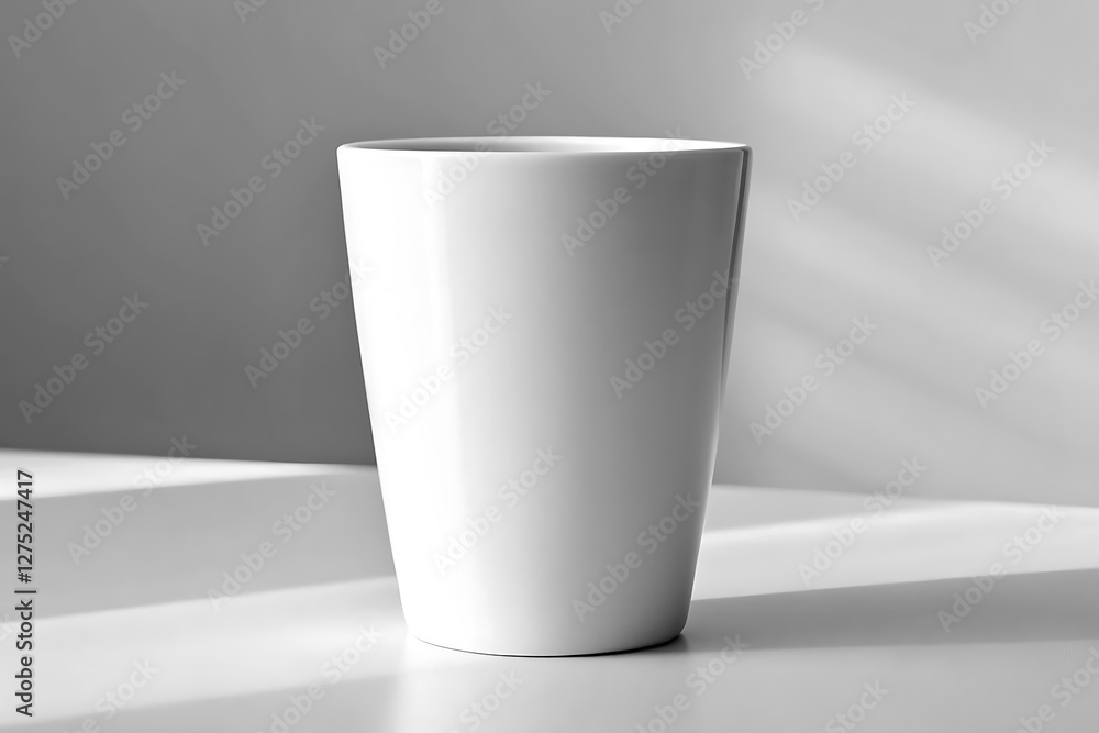 Blank White Mug Mockup