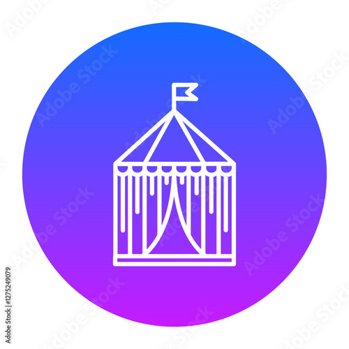 Circus Tent Icon