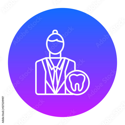 Female Dentist Icon