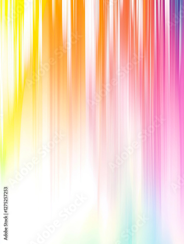 Wallpaper Mural Colorful gradient background with lines effect Torontodigital.ca