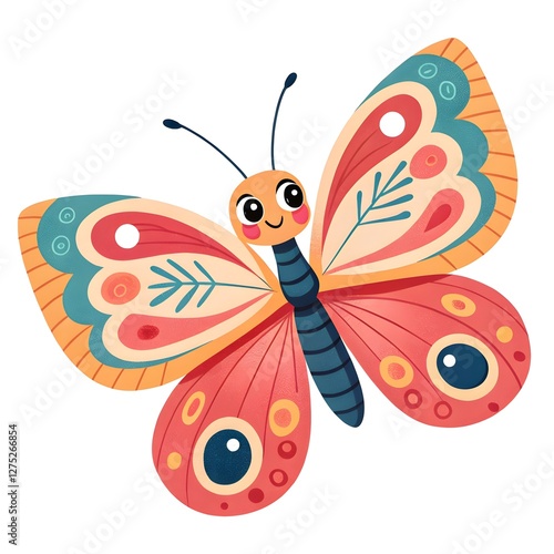 vector illustration of a butterfly