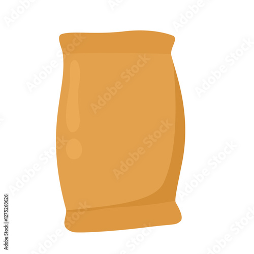 Sack of Rice Agriculture Product. Rice for Zakat Fitrah