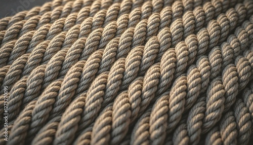 Close-Up Rope Texture
