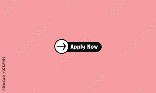 Apply now button vector design