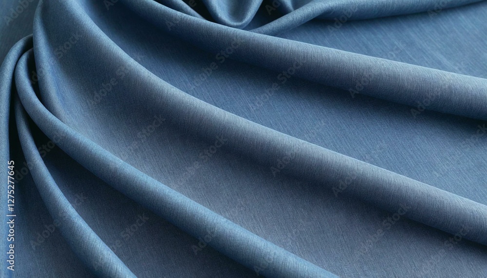 Fototapeta premium Close-Up Soft Light Blue Textured Fabric