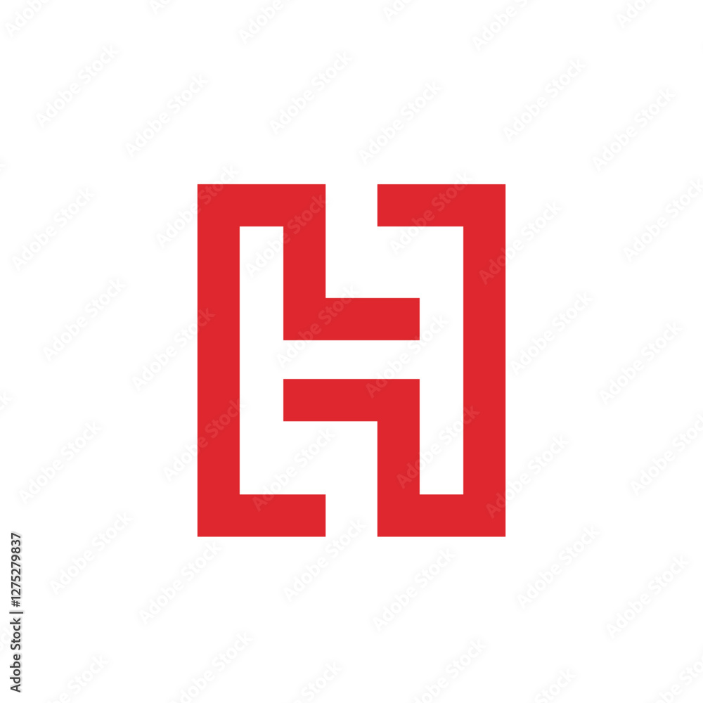 initial H Letter Logo vector Template initial H Letter Logo vector Template