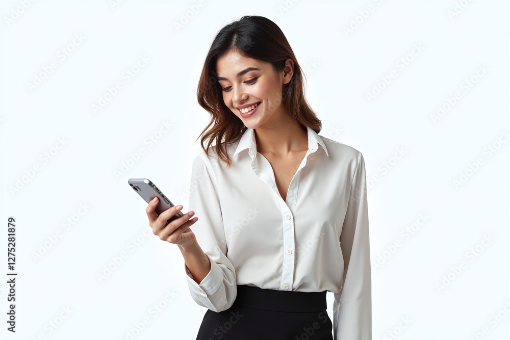 Portrait of young Hispanic professional business woman standing in office. Happy female company executive, smiling businesswoman entrepreneur corporate leader manager looking at camera using tablet Portrait of young Hispanic professional business woman standing in office. Happy female company executive, smiling businesswoman entrepreneur corporate leader manager looking at camera using tablet