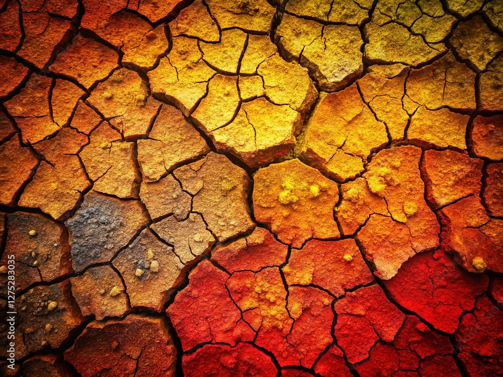 Soil Crack Texture Background Soil Crack Texture Background