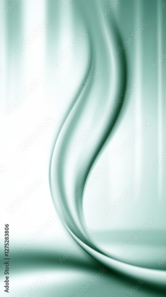 Fototapeta premium Abstract background with smooth flowing lines and curves