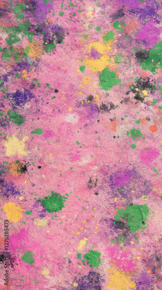 Colorful abstract background with vibrant splashes and textures Colorful abstract background with vibrant splashes and textures