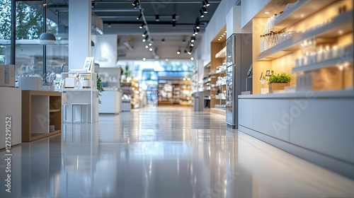 Modern Minimalist Retail Store Interior Design
