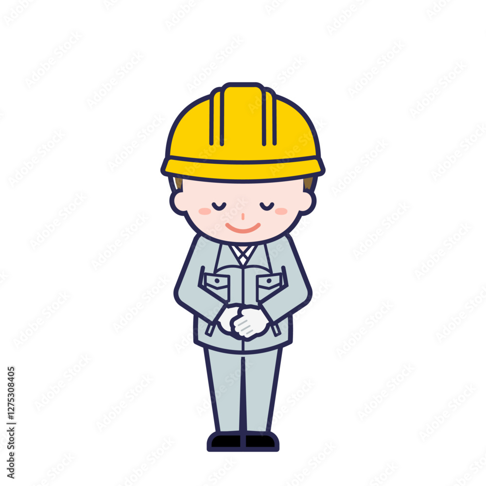 工事作業員/男性 08 工事作業員/男性 08