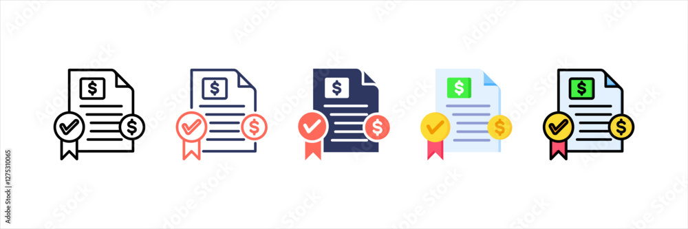 Regulation Multistyle Icon Set Regulation Multistyle Icon Set