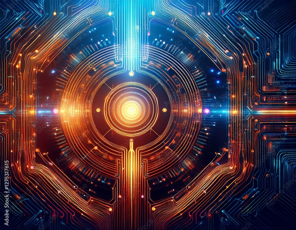 Obraz premium AI Ethics Concept – Ethical Artificial Intelligence Principles, Digital Governance, Data Privacy, and Responsible Technology