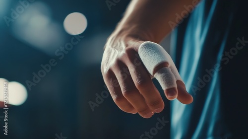 Sports injury from a dislocated finger during basketball. Featuring rehabilitation and recovery