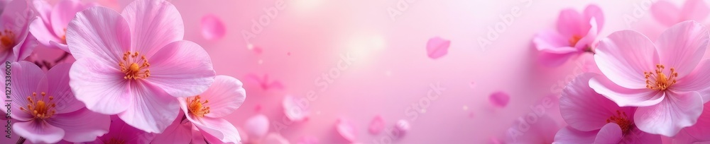 Soft petal background with delicate light pink and purple hues, pastel colors, floral arrangement Soft petal background with delicate light pink and purple hues, pastel colors, floral arrangement