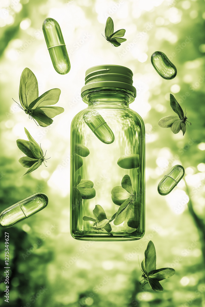green bottles